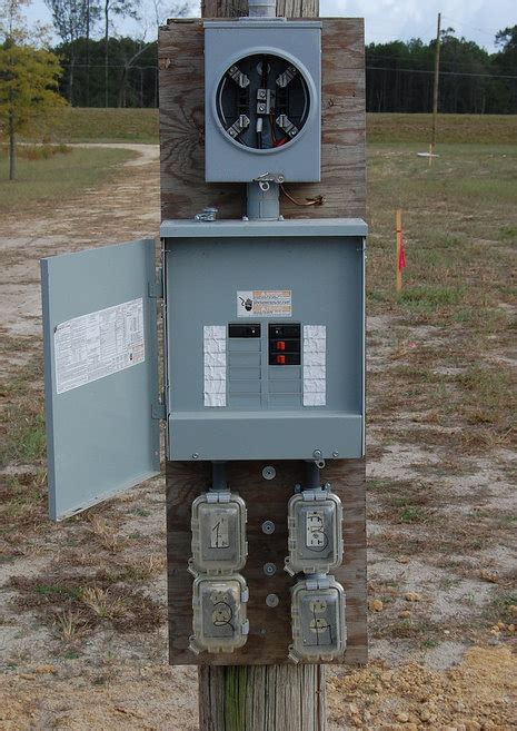 temporary electric meter box|temporary electrical panel for construction.